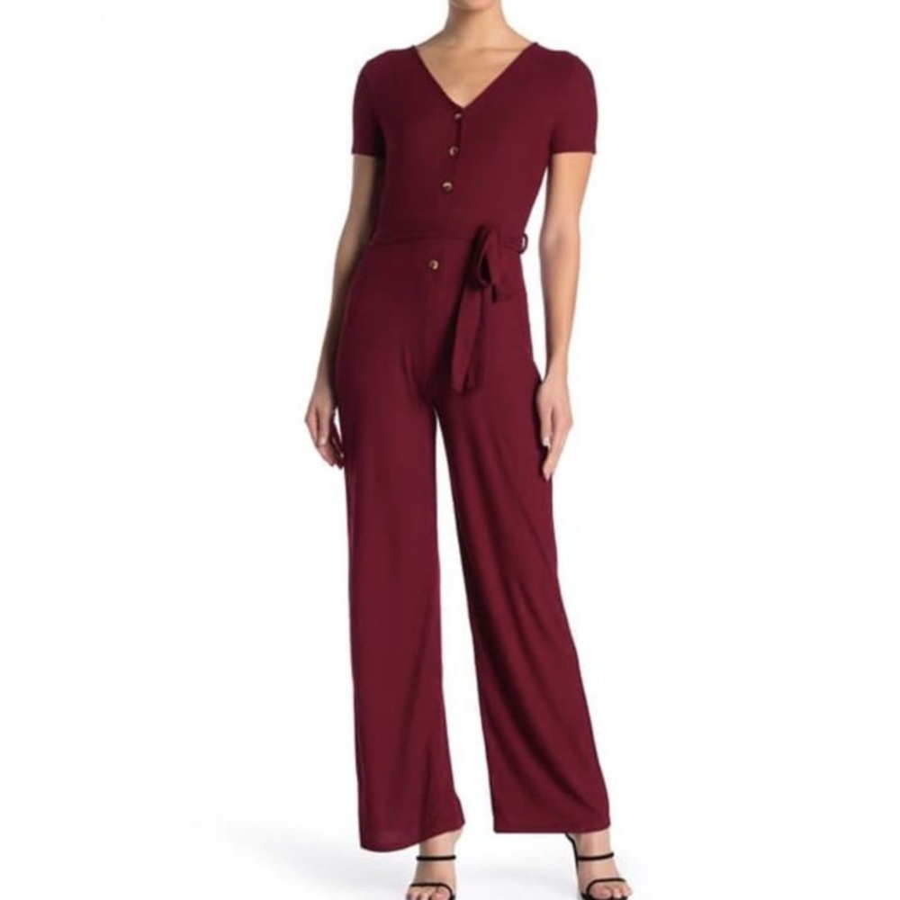 NWT ABOUND Ribbed Knit Jumpsuit Romper XS